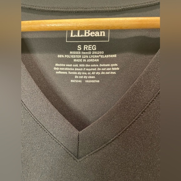 L.L. Bean Women’s Classic Black Performance Dress - Picture 7 of 9